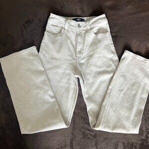 HOLLISTER California White Advanced Stretch High Rise Skinny Jean Size W26R